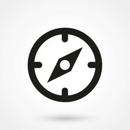 compass icon vectorのイラスト素材
