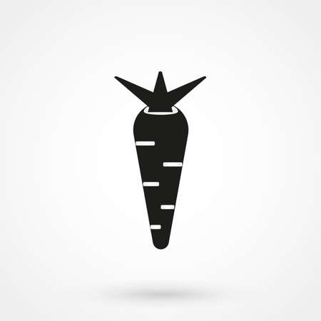 Carrot Vector Iconのイラスト素材