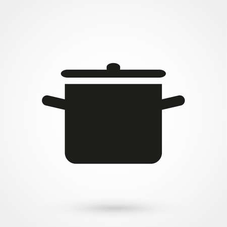 pot icon vectorのイラスト素材
