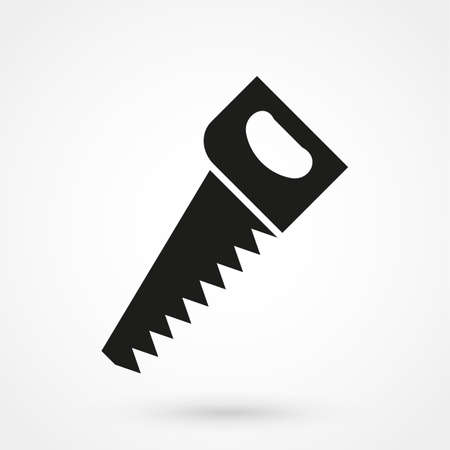 hacksaw icon vectorのイラスト素材