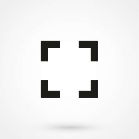 frame iconのイラスト素材