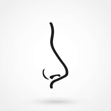 nose iconのイラスト素材