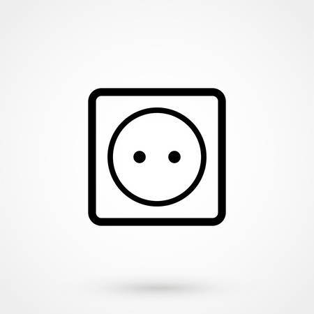 socket iconのイラスト素材