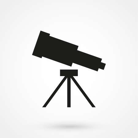 telescope iconのイラスト素材