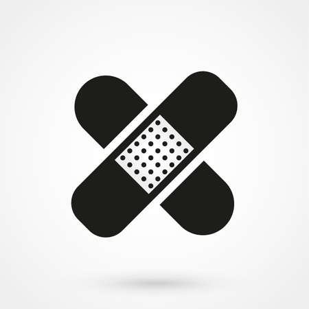 plaster iconのイラスト素材