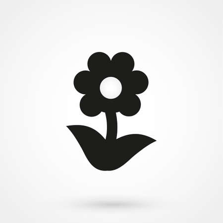 flower iconのイラスト素材