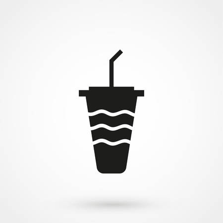 Soft drink iconのイラスト素材