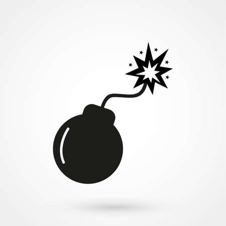 bomb iconのイラスト素材