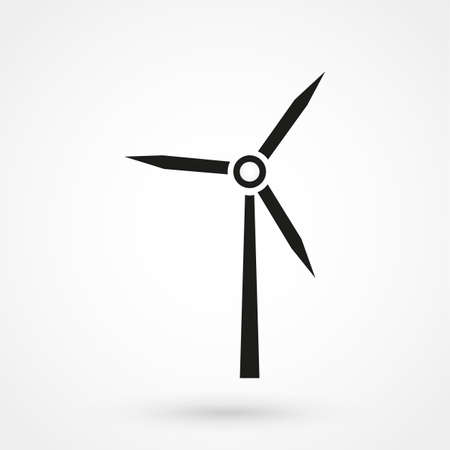 wind power Iconのイラスト素材