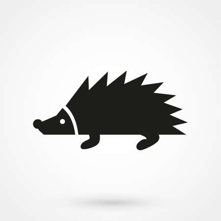 hedgehog iconのイラスト素材