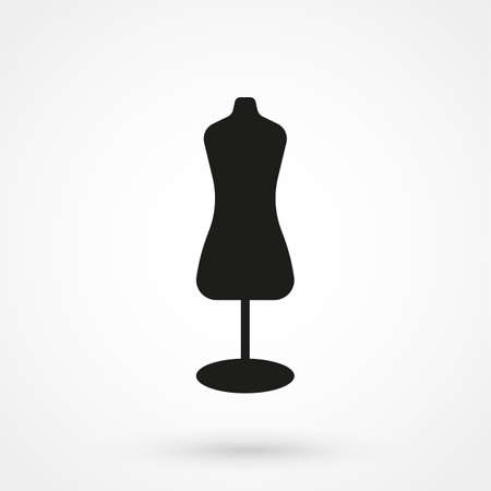mannequin iconのイラスト素材