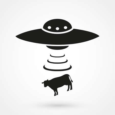 UFO iconのイラスト素材