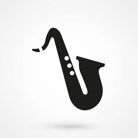 Saxophone iconのイラスト素材