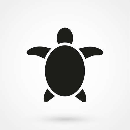sea turtle iconのイラスト素材