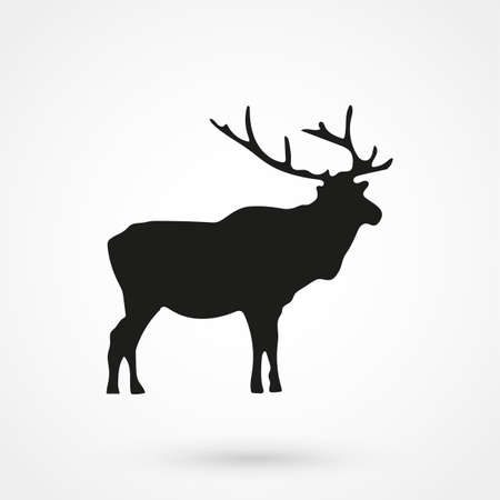 Deer Icon.のイラスト素材