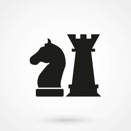 Chess icon vectorのイラスト素材