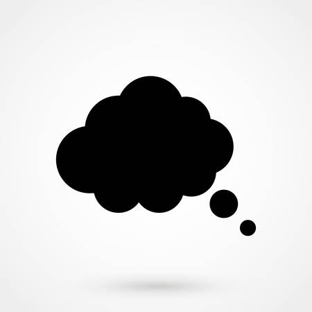 comic speech bubbles iconのイラスト素材