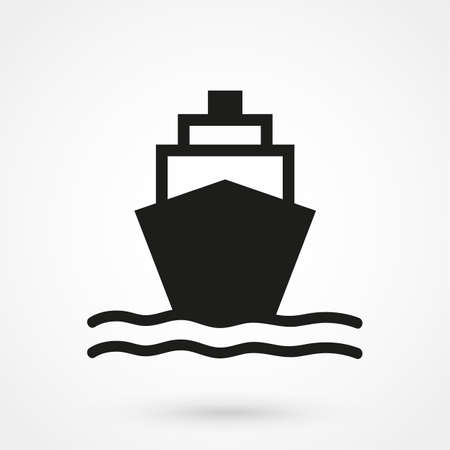 Ship iconのイラスト素材