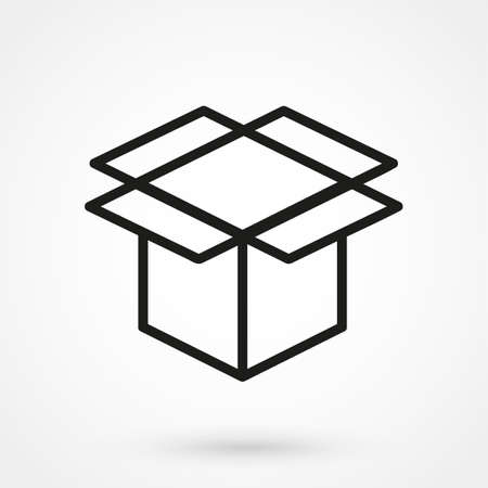 box iconのイラスト素材