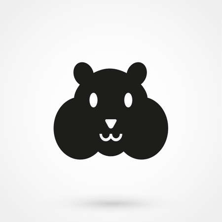 hamster iconのイラスト素材