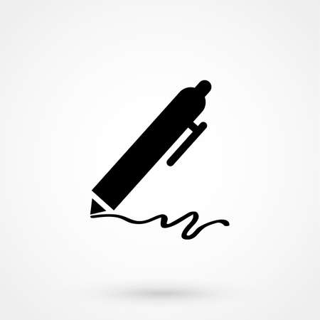 pen iconのイラスト素材