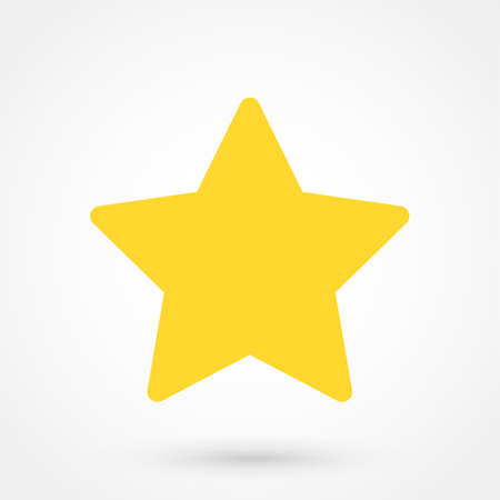 Gold Star iconのイラスト素材