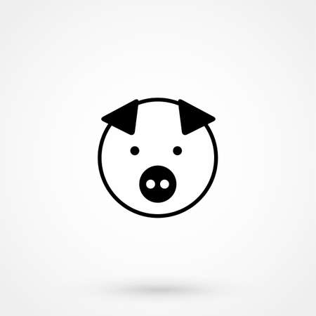 pig iconのイラスト素材