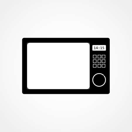 Microwave Iconのイラスト素材