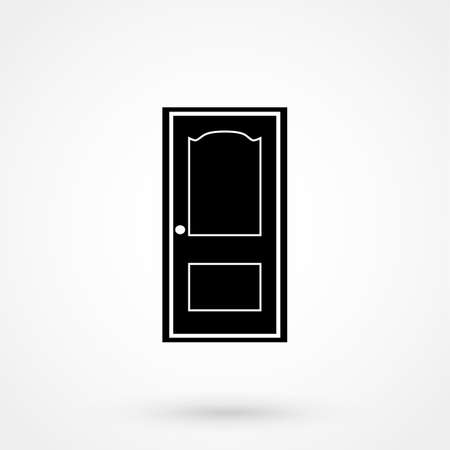 Door vector icon.のイラスト素材