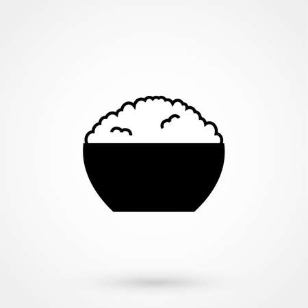 Rice icon.のイラスト素材