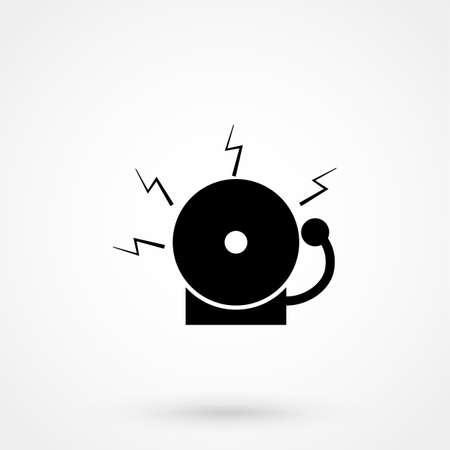 Alarm bell icon. Simple illustration.のイラスト素材