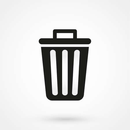 Trash can iconのイラスト素材