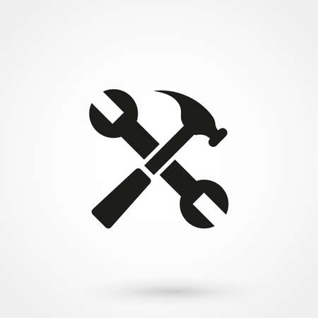 Tools icon vectorのイラスト素材