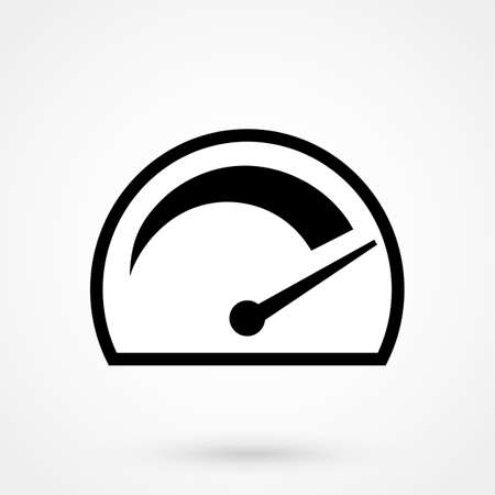 Vector speedometer Iconのイラスト素材