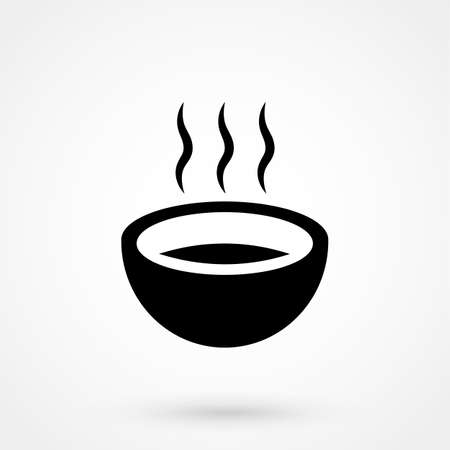 icon of the plate for soupのイラスト素材