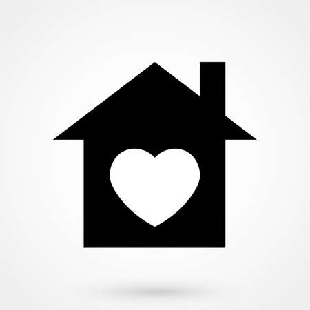 Small house. Icon Vector illustrationのイラスト素材