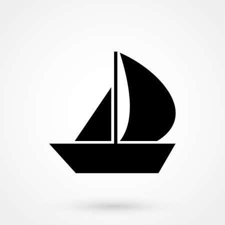Sail Boat iconのイラスト素材