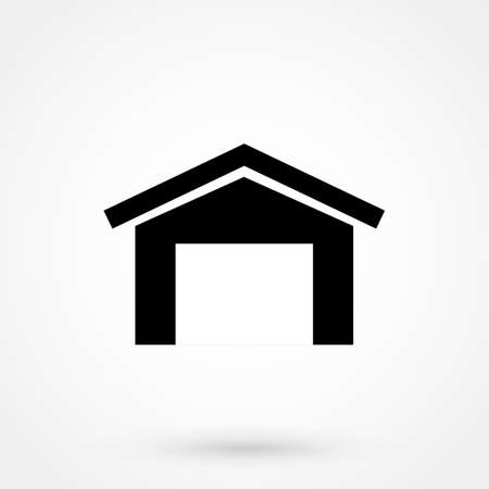 Vector garage Iconのイラスト素材