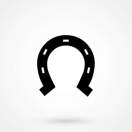 Simple icons horseshoe.のイラスト素材