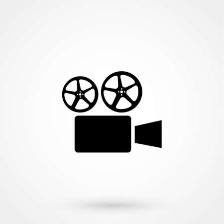 Video camera icon vectorのイラスト素材