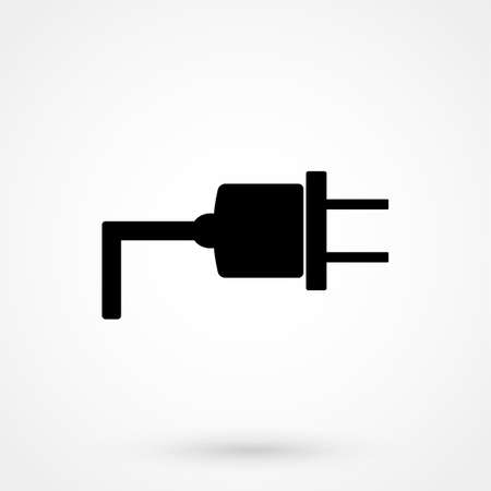 Plug icon, vector illustrationのイラスト素材