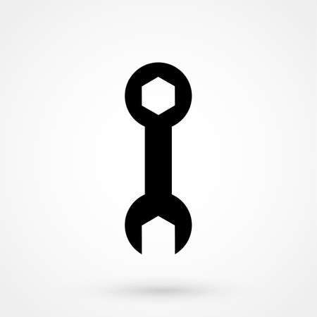 wrench icon , vector illustrationのイラスト素材