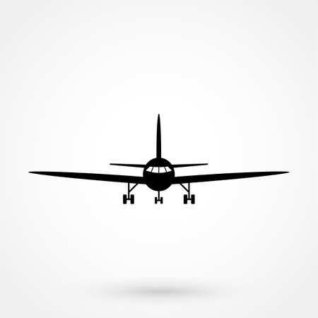 Vector airplane Iconのイラスト素材