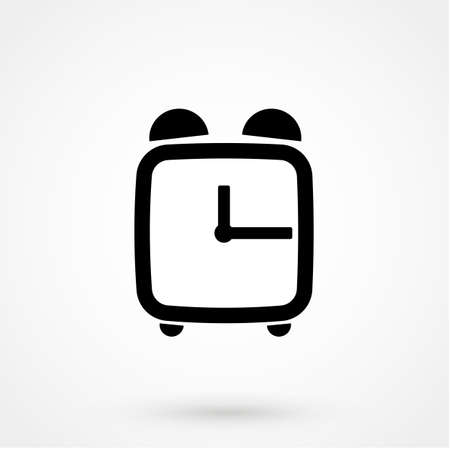 Alarm Clock icon vector icon, Wake up, get up conceptのイラスト素材