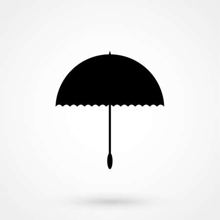 Umbrella isolated on white backgroundのイラスト素材