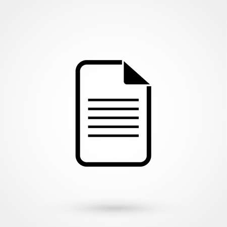 file icon stock vector illustration flat designのイラスト素材