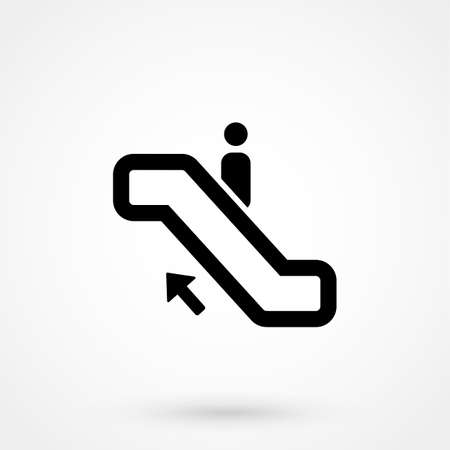 Escalator iconのイラスト素材