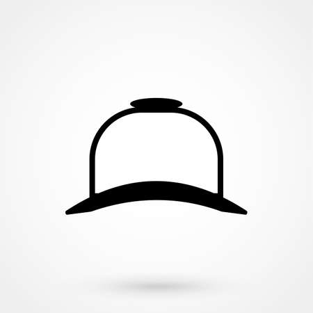 Baseball cap iconのイラスト素材