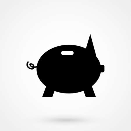 money piggy icon vector illustration.のイラスト素材