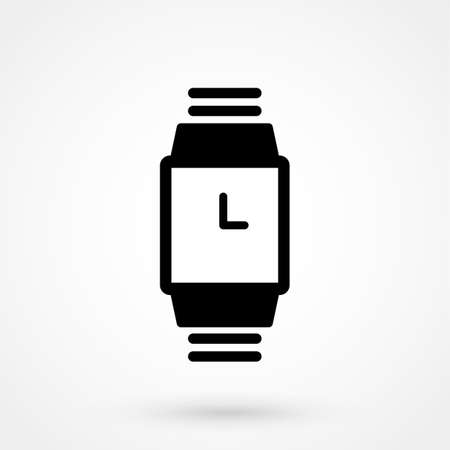 Watch flat icon.のイラスト素材